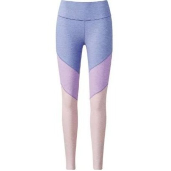 Outdoor Voices Women's Color Block Stripe High Rise Springs Leggings Sz S 1113 - Picture 3 of 10
